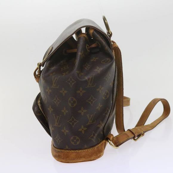 LOUIS VUITTON Monogram Montsouris MM Backpack M51136 LV Auth 61478 - Picture 4 of 16